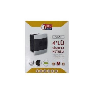 COFFRET ENCASTRE HOROZ BLANC 4M