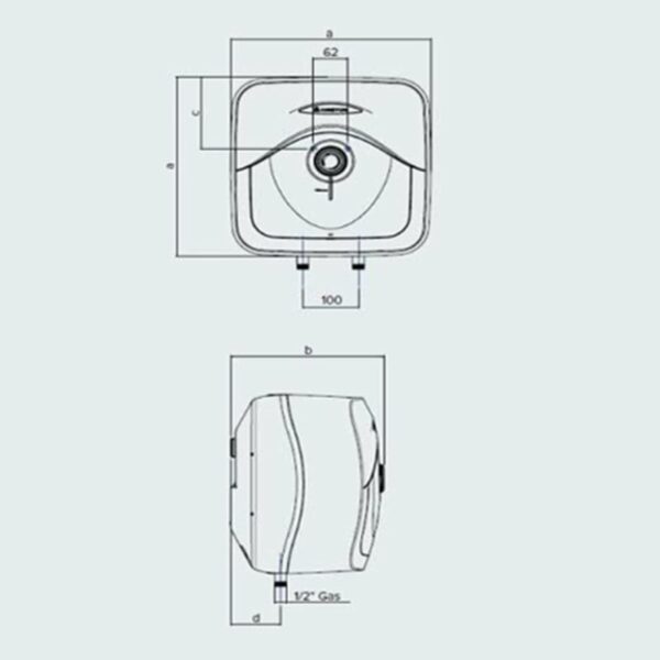 CHAUFFE EAU ELECTRIQUE ARISTON 30L – Image 2