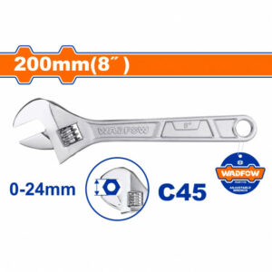 CLE A MOLETTE CHROME 8"