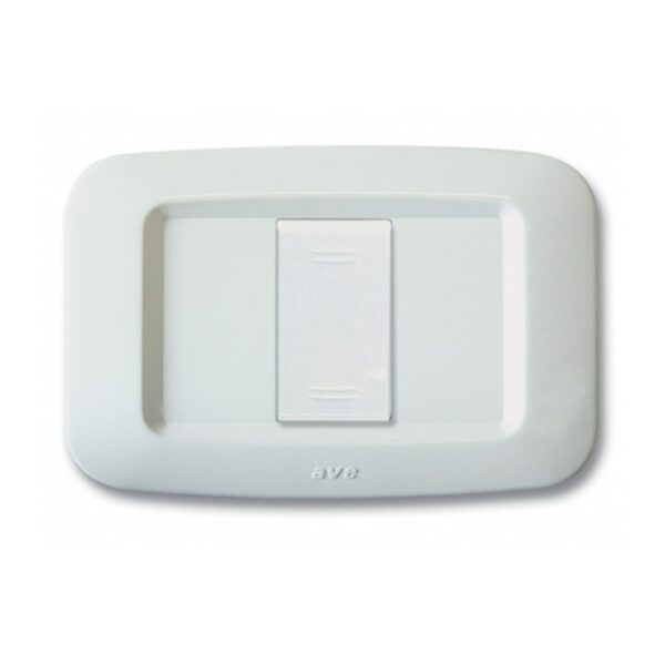 PLAQUE SOMEF YES BLANC 45PY01BB 1TROUS