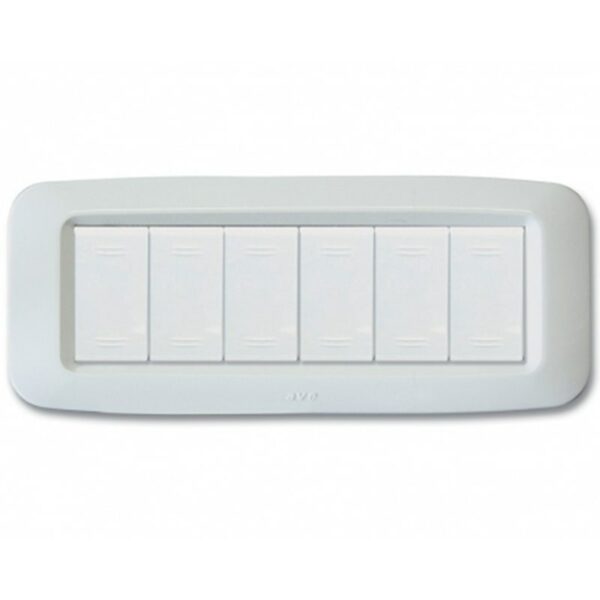 PLAQUE SOMEF YES 45PY06BB BLANC 6TROUS