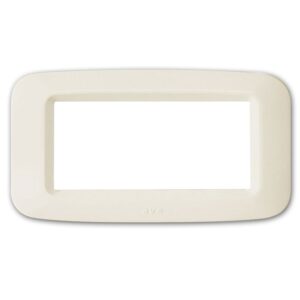 PLAQUE SOMEF YES 45PY04BP IVOIRE 4 TROUS