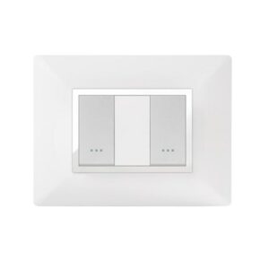 PLAQUE STIEL ALPHA 703-2BC 2 MODULE