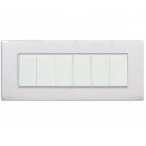PLAQUE SOMEF DUPLEX 45PLD06BB 6T BLANC GLACE