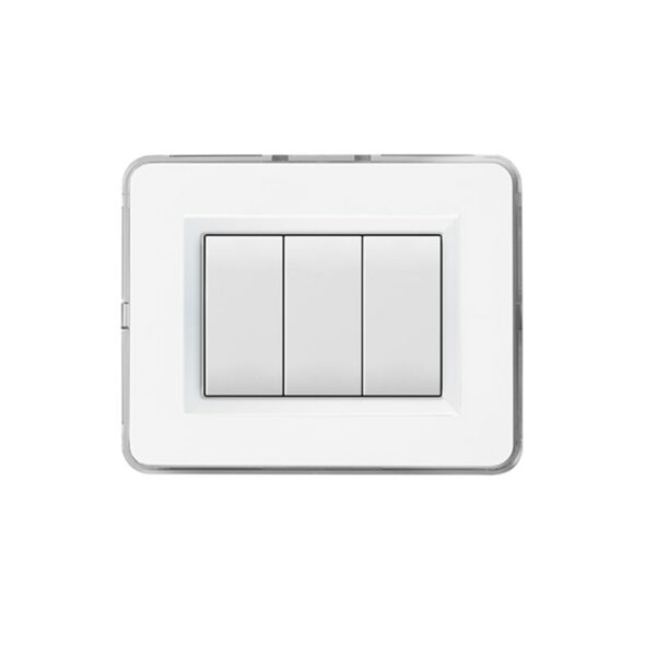 PLAQUE SOMEF GEL 44P03TR 3 MODULE TRANSPARENT PERSONNALISE