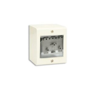 BOITE APPARENTE 02 MODULE SOMEF IVOIRE