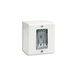 BOITE APPARENTE 01 MODULE SOMEF BLANC