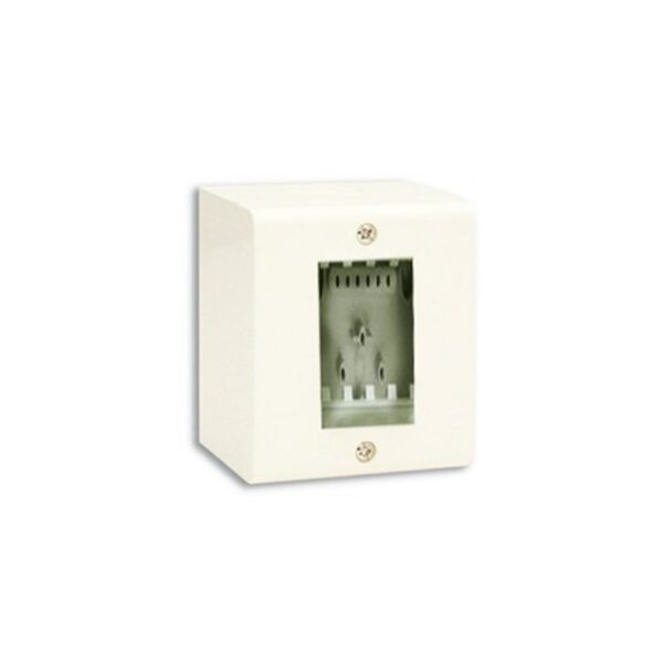 BOITE APPARENTE 01 MODULE SOMEF IVOIRE