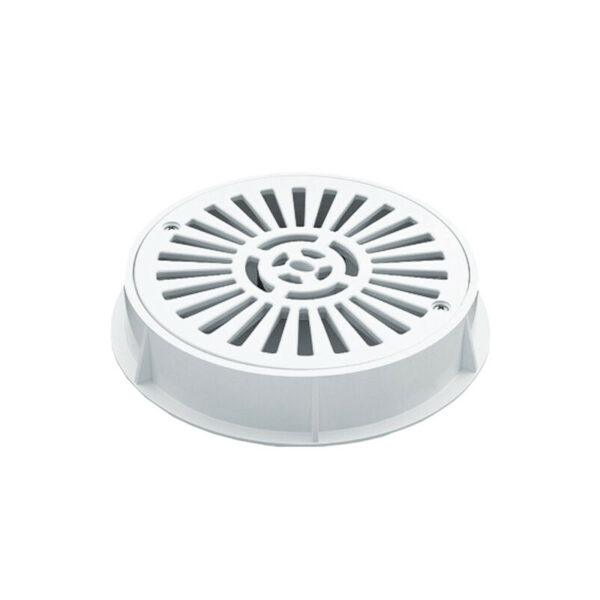 Grille de drainage ø 200 mm en ABS