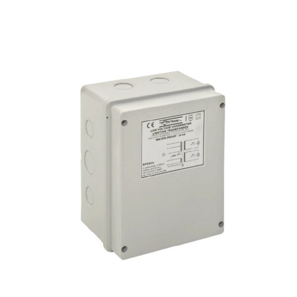 Transformateur avec cote de protection IP-65
