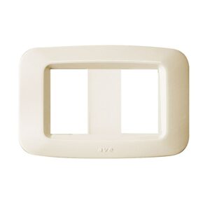 PLAQUE SOMEF YES 45PY002BP IVOIRE 2 TROUS