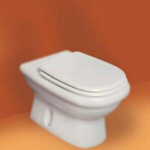 ABATTANT IDEAL SANITAIRE PERLE BLANC