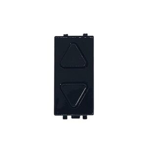 BOUTON DOUBLE POUR VOLET ROULANT 7037 STIEL NOIR