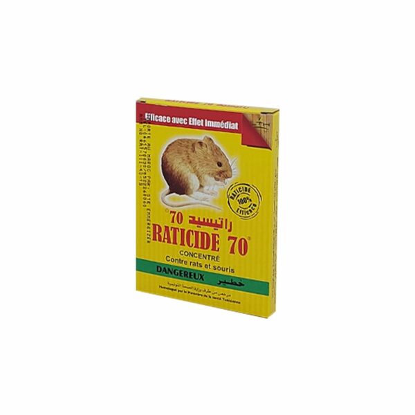 RATICIDE 70 PAQUET 3GR