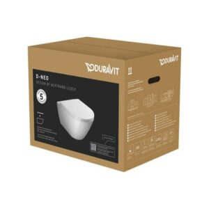 PACK CUVETTE DURAVIT D-NEO BLANC RIMLESS 540MM