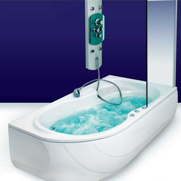 BAIN OASIS POUDRE DE MARBRE 160X100 GAUCHE – Image 2