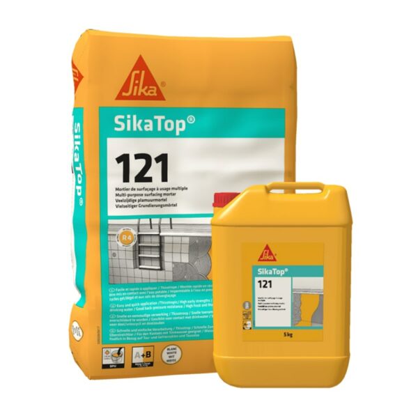 SIKA TOP 121 GRIS 10.7KG