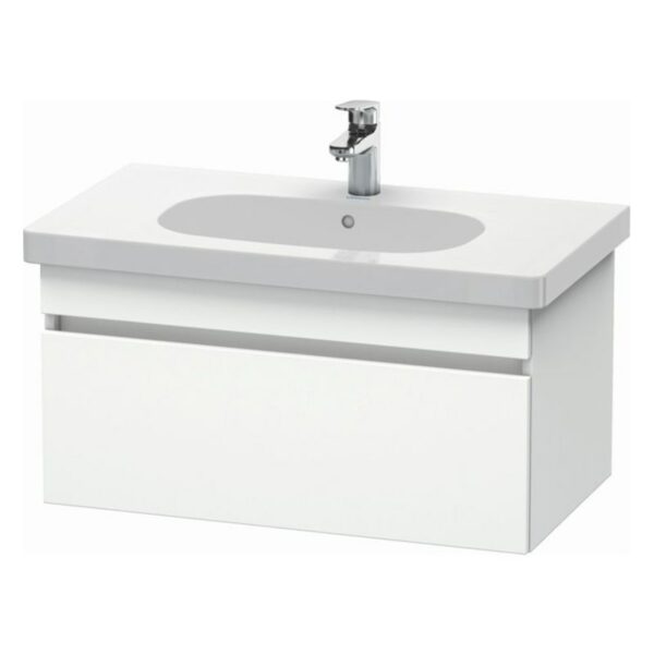 MEUBLE SOUS LAVABO DURASTYLE 80CM BLANC MAT
