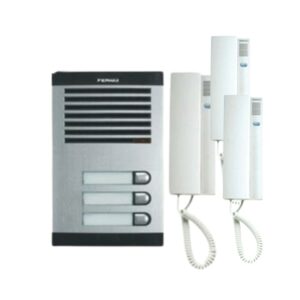 INTERPHONE FERMAX KIT 3POSTES