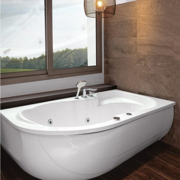 BAIN OASIS POUDRE DE MARBRE 160X90 DROITE – Image 2