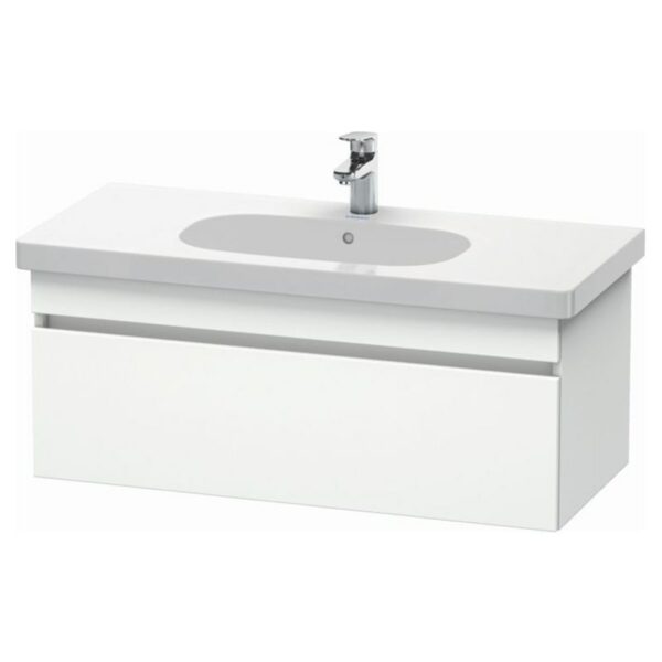 MEUBLE SOUS LAVABO DURASTYLE 100CM BLANC MAT