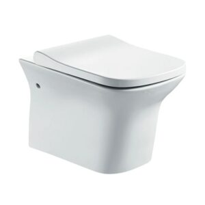 CUVETTE AVEC ABATTANT GLAZE SUSPENDU HDC425W