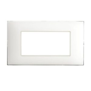 PLAQUE SOMEF YOUNG 44PJ04B 4 MODULE BLANC