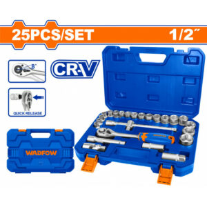 JEU 25 CLE A CLIQUET 1/2" CR-V WST2D25