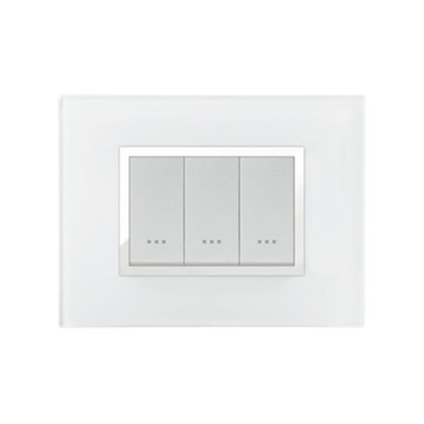 PLAQUE STIEL ALPHA 707-3VB 3 MODULE