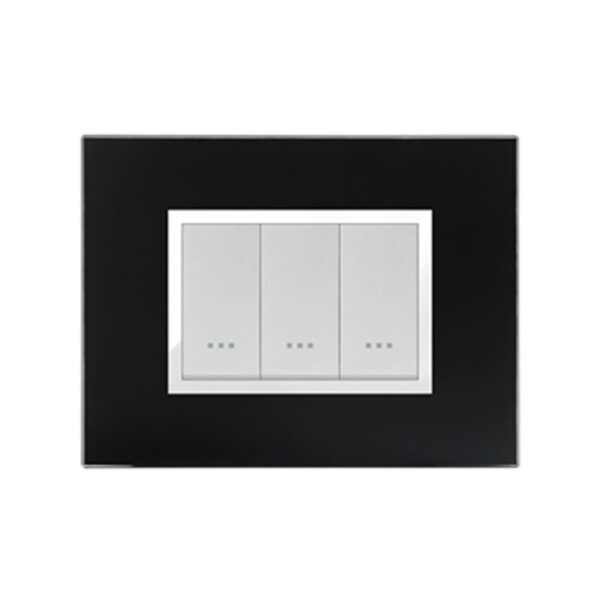 PLAQUE STIEL ALPHA 707-3VN 3 MODULE