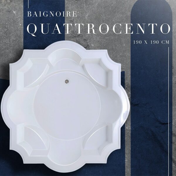 BAIN QUATTROCENTO 190X190 SIMPLE – Image 2