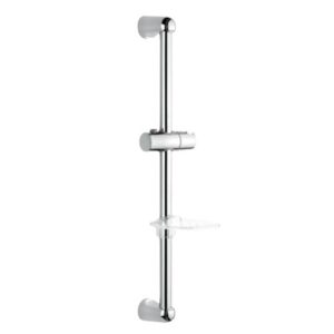 BARRE DE DOUCHE CHROMEE JASMIN