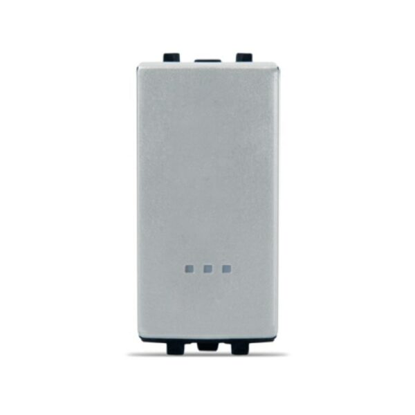 BOUTON POUSSOIR 7005LS SILVER 16A-250V