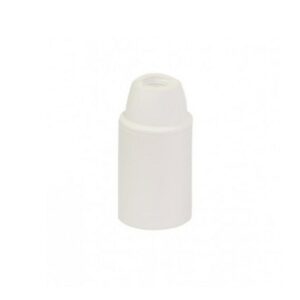 DOUILLE PLASTIQUE E14 BLANC