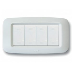 PLAQUE SOMEF YES 45PY04BB BLANC 4TROUS