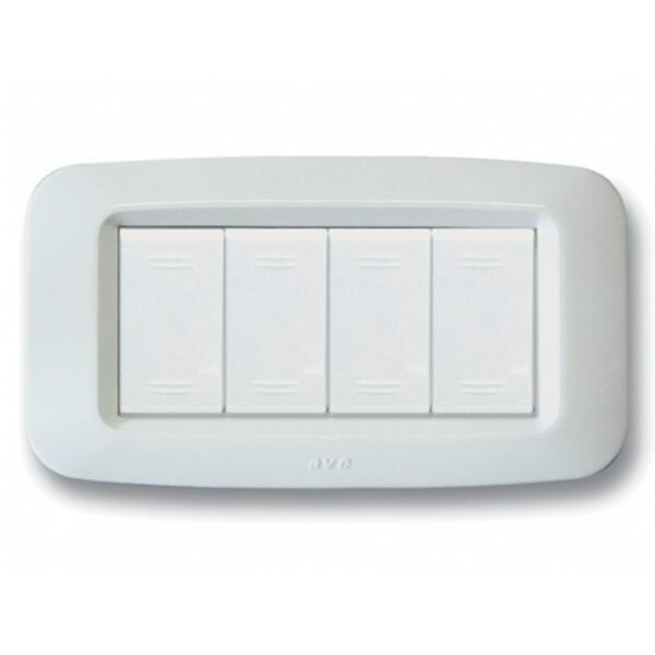 PLAQUE SOMEF YES 45PY04BB BLANC 4TROUS